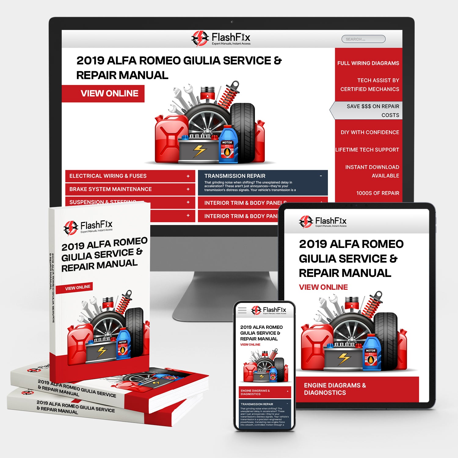 2019 Alfa Romeo Giulia Service & Repair Manual