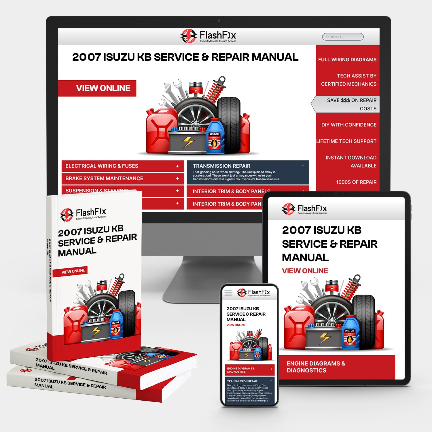 2007 Isuzu KB Service & Repair Manual