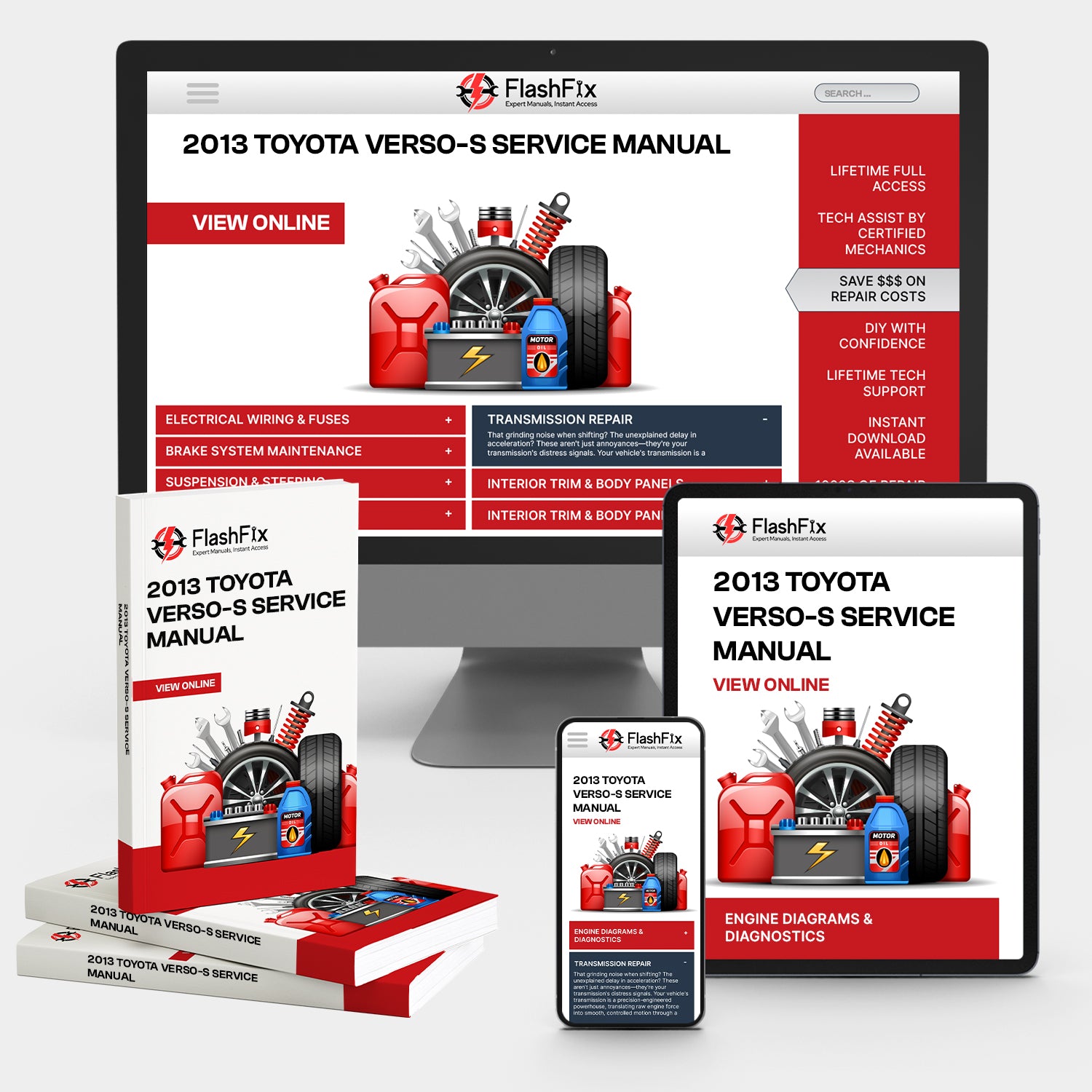2013 Toyota Verso-S Service Manual