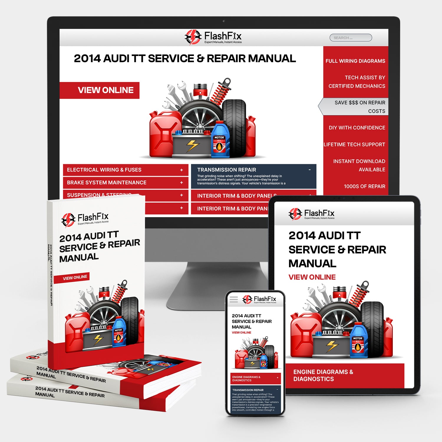 2014 Audi TT Service & Repair Manual